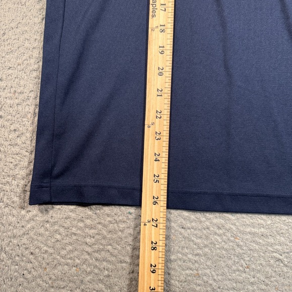 Lacoste Sport Miami Open 2022 Polo Shirt Mens Medium Blue Colorblock Ultra Dry - Picture 8 of 11